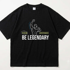 fuck average Unisex Oversized Classic T-Shirt